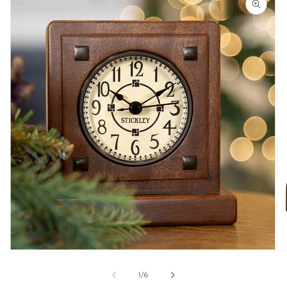 Stickley “Antique” Desk Clock